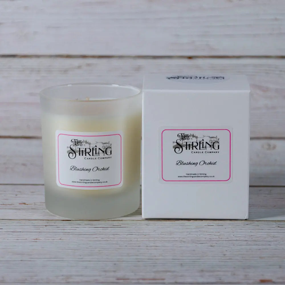 Blushing Orchid – Medium Candle The Stirling Candle Company