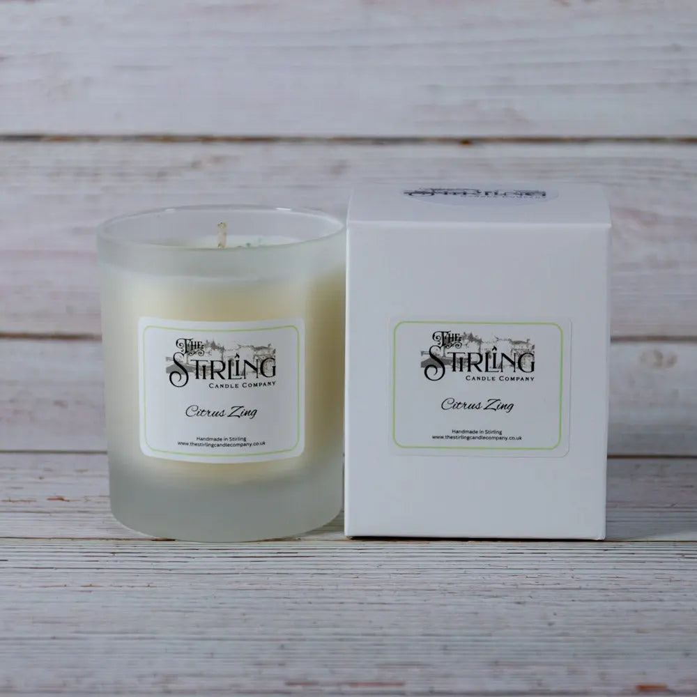 Citrus Zing – Medium Candle The Stirling Candle Company