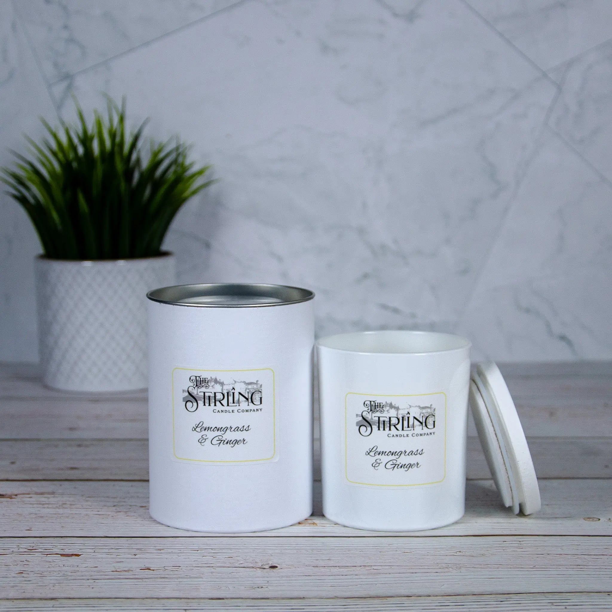 Lemongrass & Ginger – Large Candle
