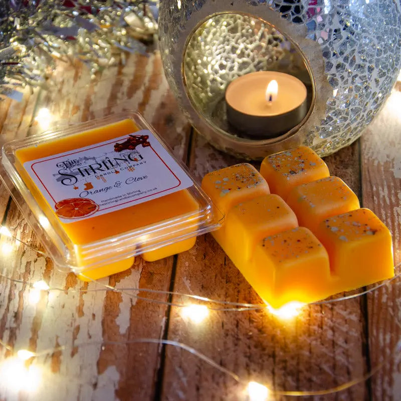 Orange & Clove – Wax Melt Clamshell