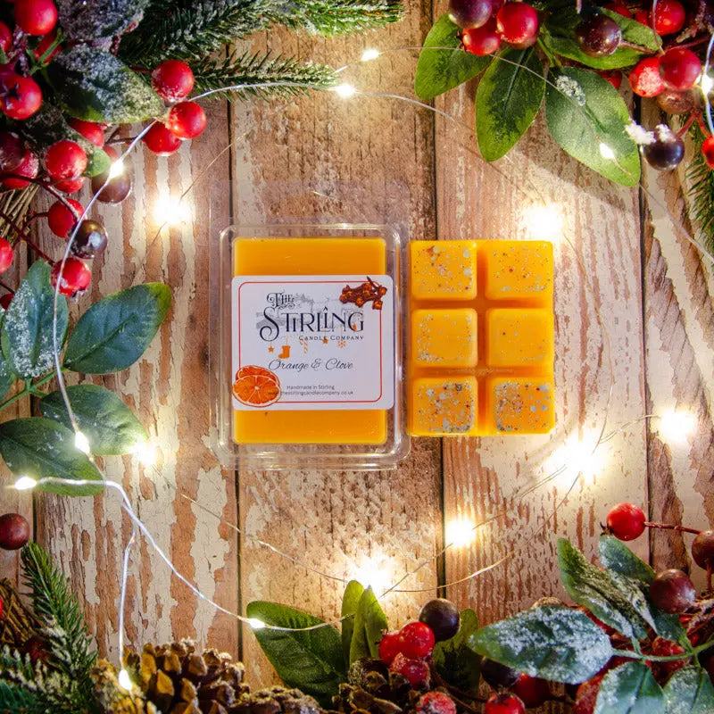Orange & Clove – Wax Melt Clamshell