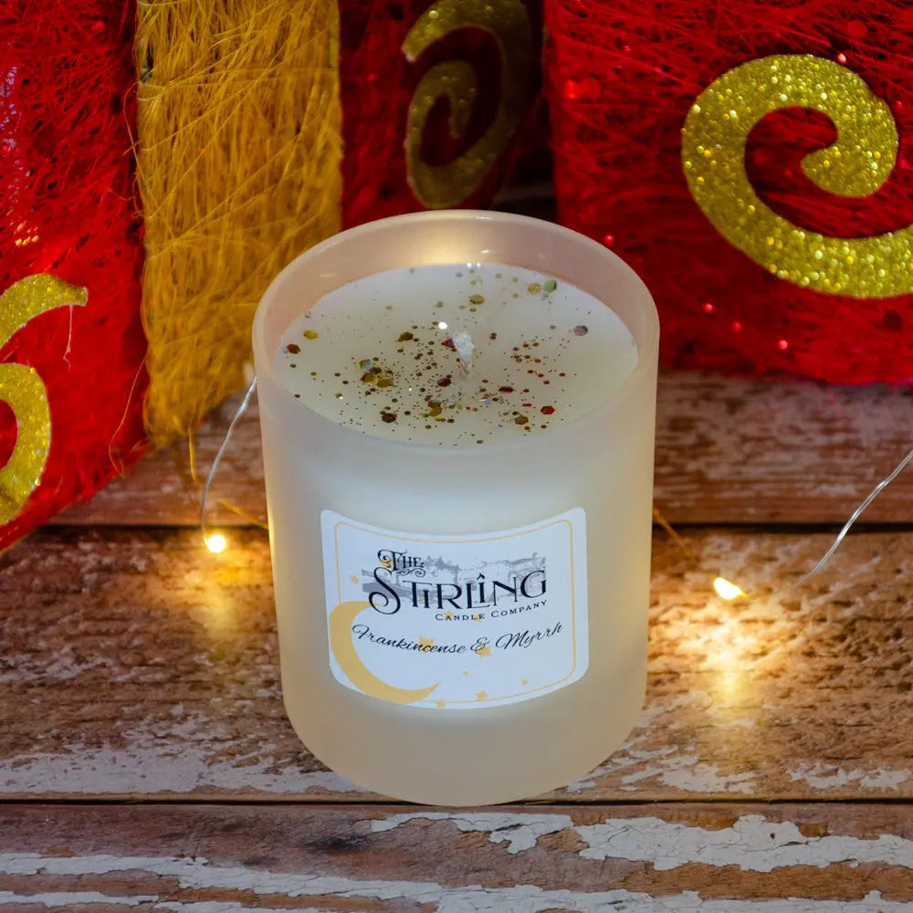 Frankincense & Myrrh – Medium Candle The Stirling Candle Company