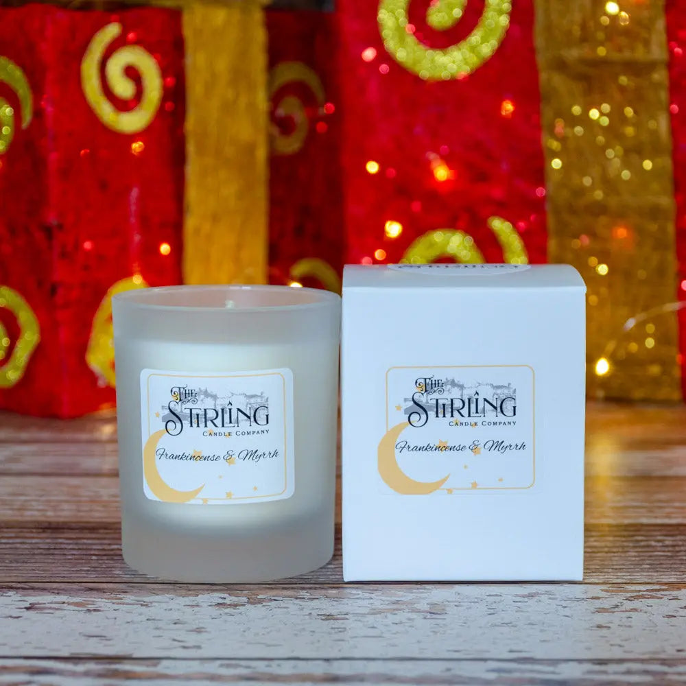 Frankincense & Myrrh – Medium Candle The Stirling Candle Company