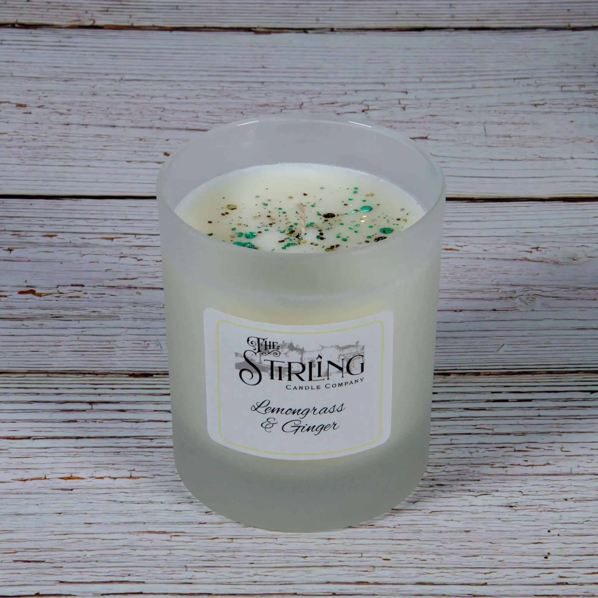 Lemongrass & Ginger – Medium Candle The Stirling Candle Company
