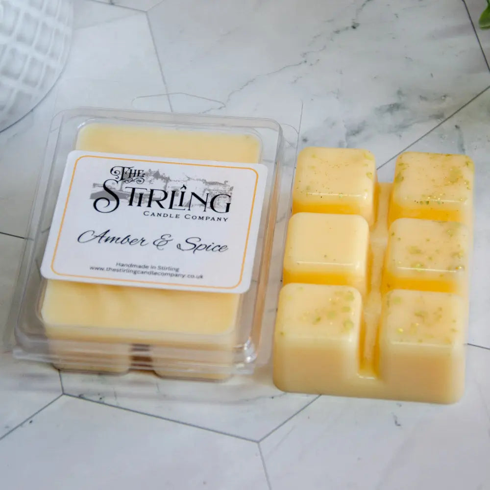 Amber & Spice – Wax Melt Clamshell