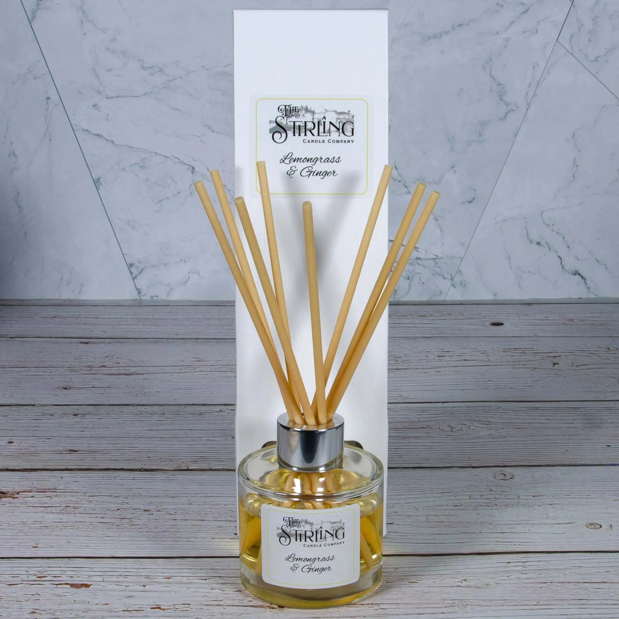 Lemongrass & Ginger – Diffuser 100ml The Stirling Candle Company