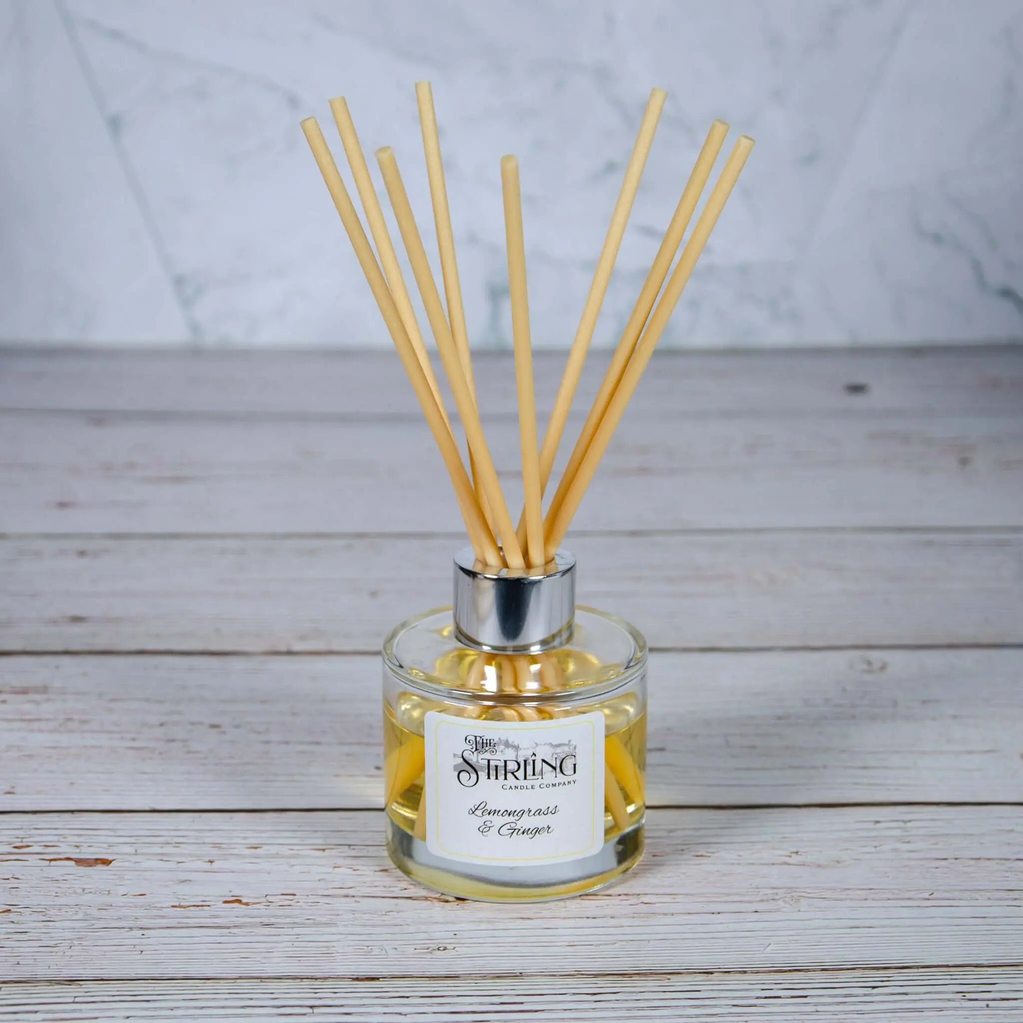 Lemongrass & Ginger – Diffuser 100ml The Stirling Candle Company