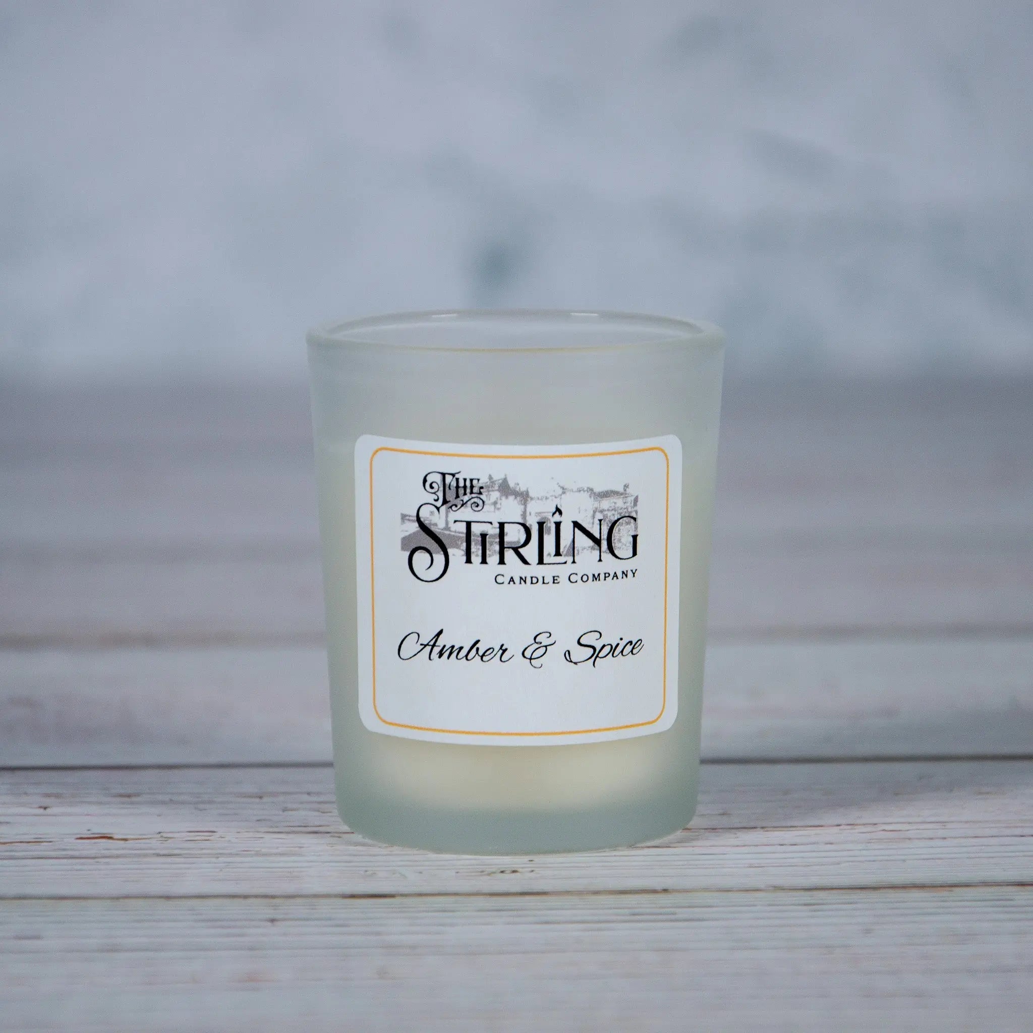Amber & Spice – Small Candle The Stirling Candle Company
