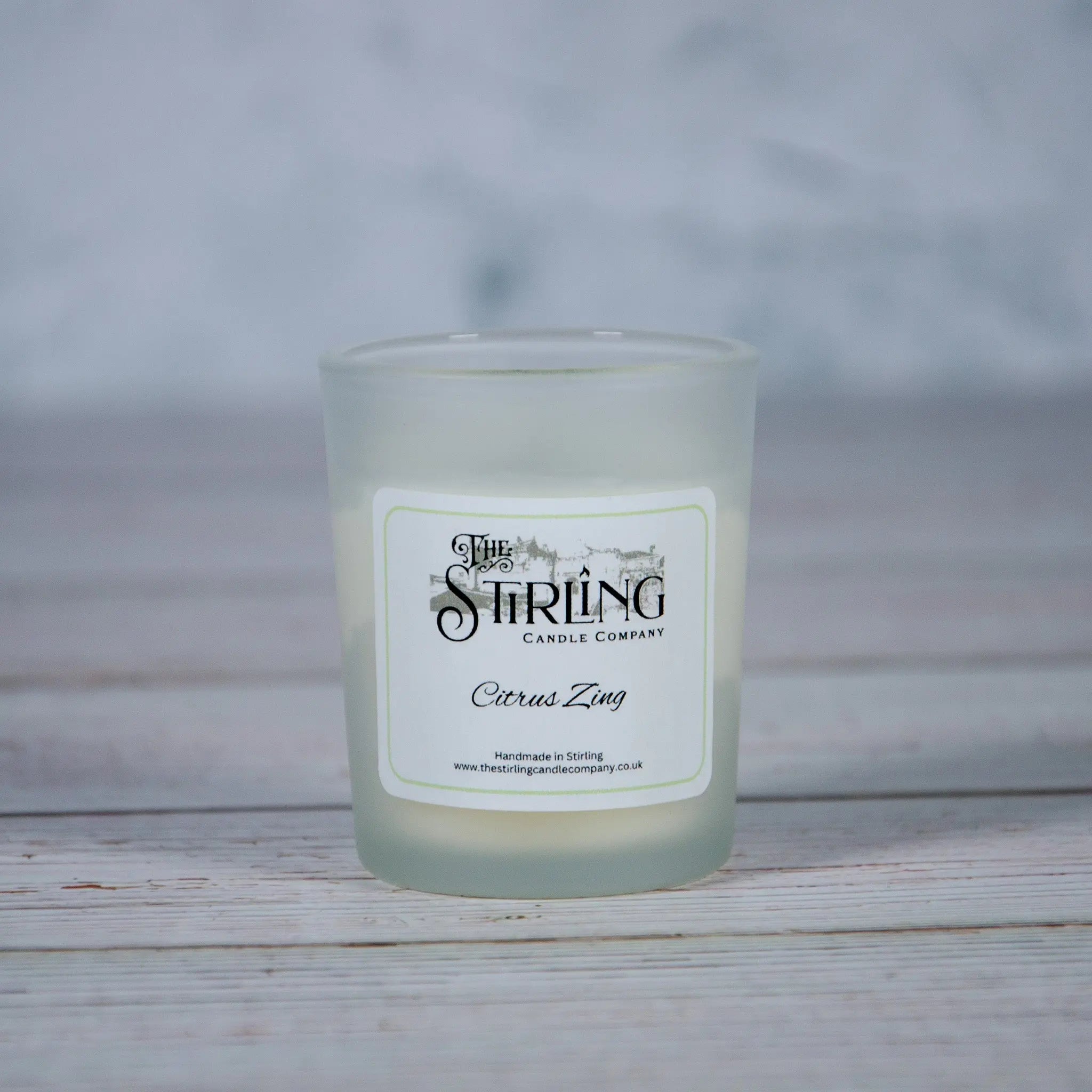 Citrus Zing – Small Candle The Stirling Candle Company