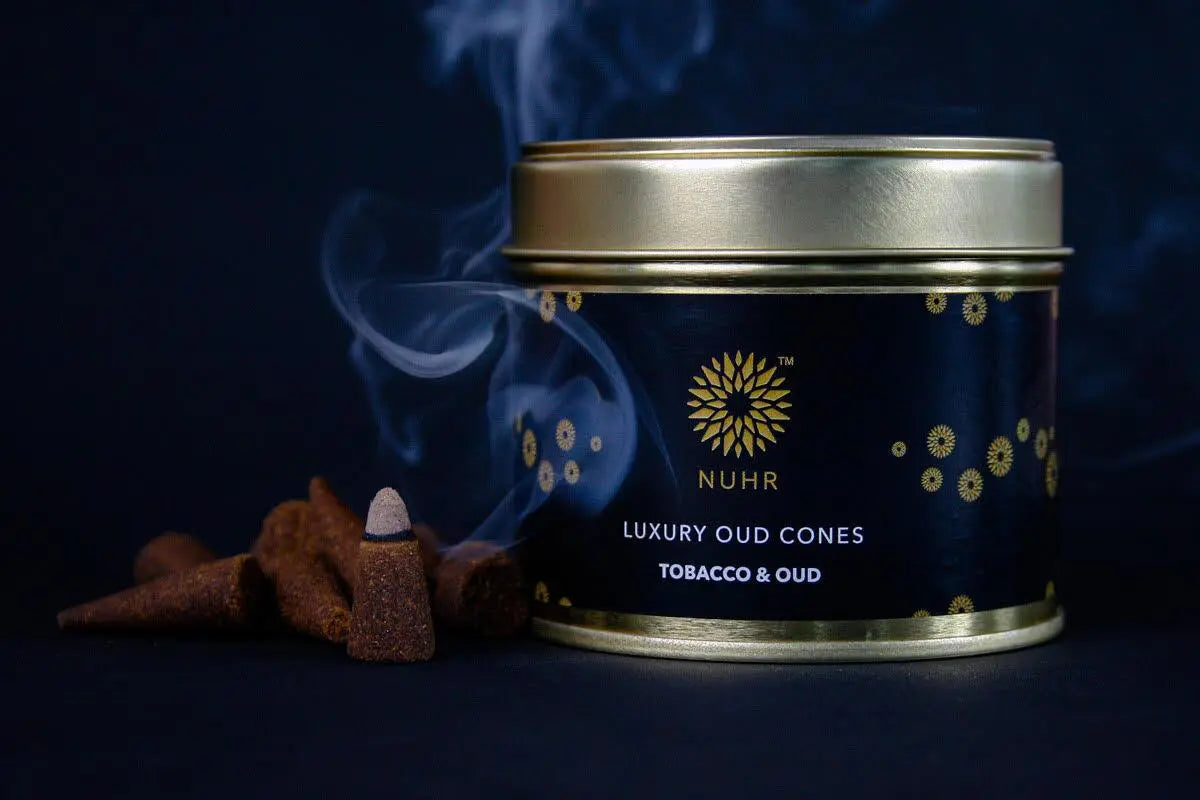 Tobacco and Oud Incense Cones NUHR Home