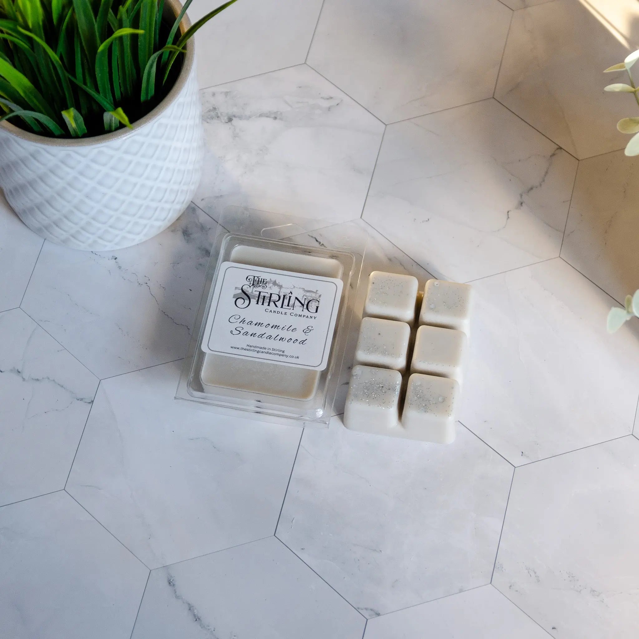 Chamomile & Sandalwood – Wax Melt Clamshell