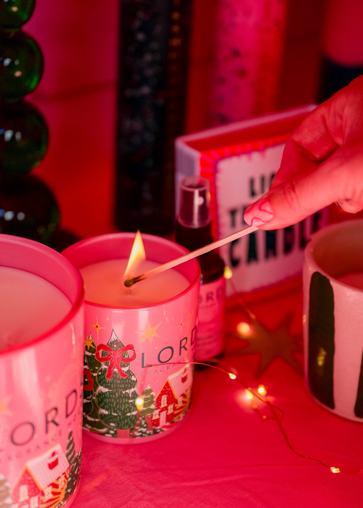 Abernethy Forest | Pine, Peppermint & Cedarwood Winter Scented Candle | 1 wick