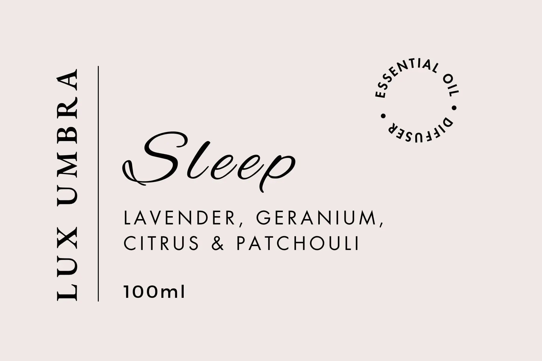 • SLEEP THERAPY • calm & serene Lux Umbra