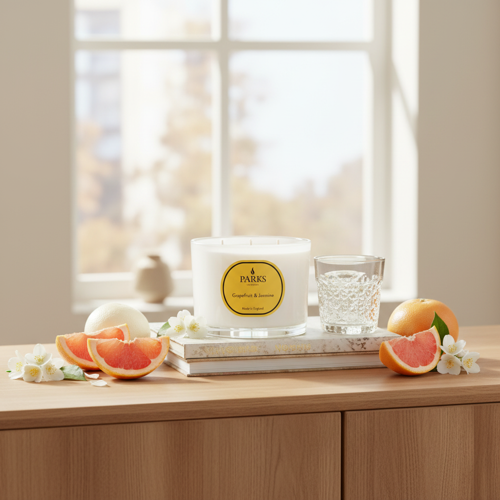Grapefruit & Jasmine Candle — 350g