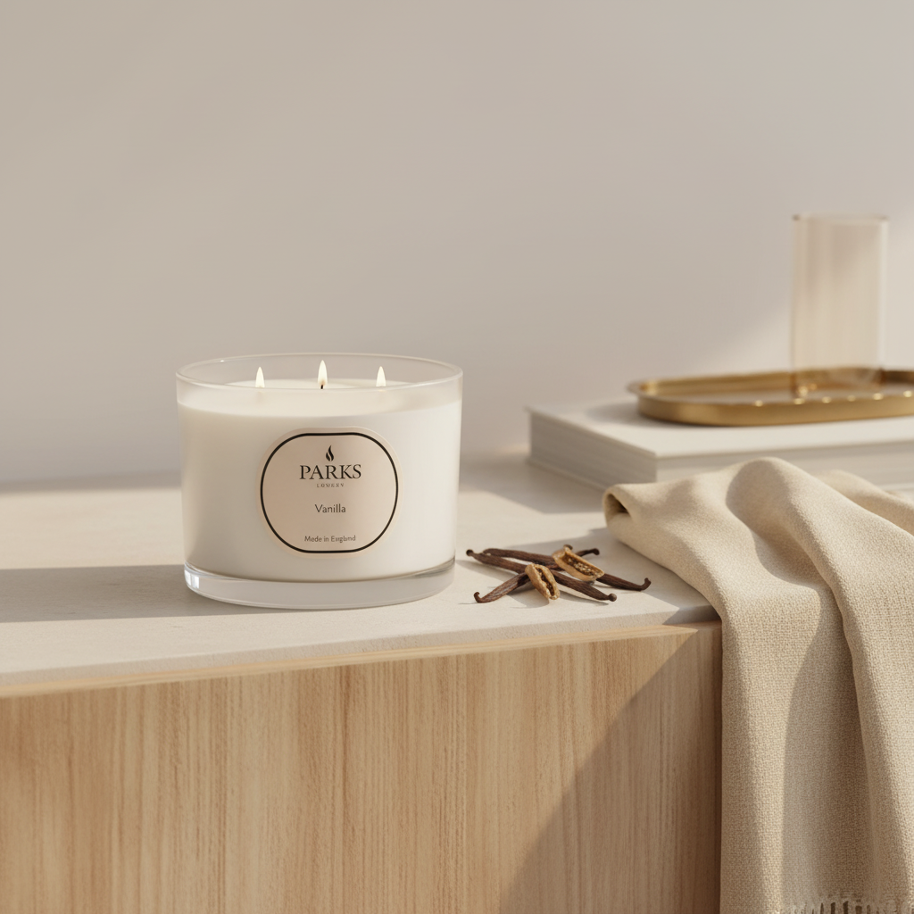 Vanilla 3 Wick Candle