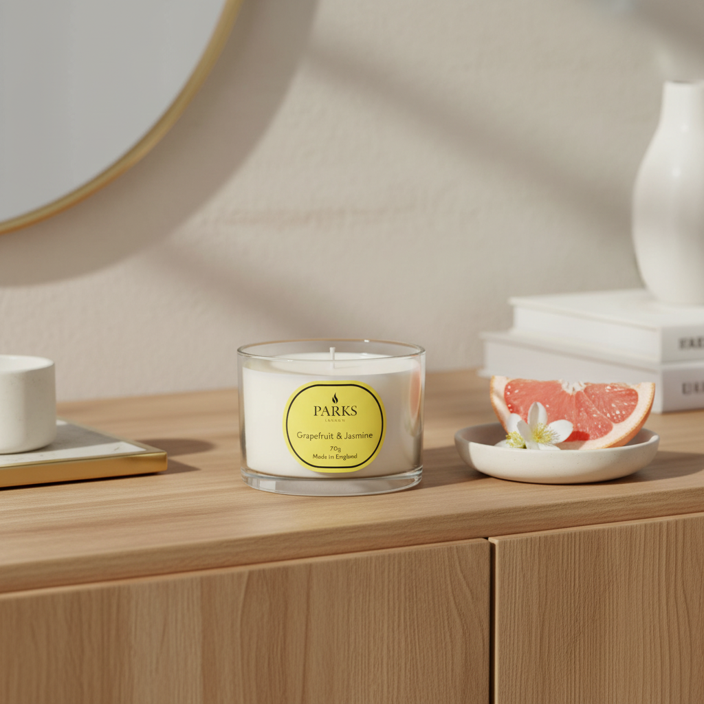Grapefruit and Jasmine Travel Candle