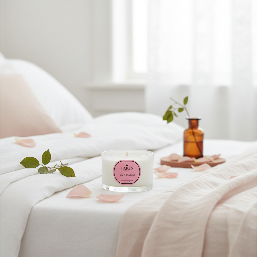 Rose & Patchouli Travel Candle