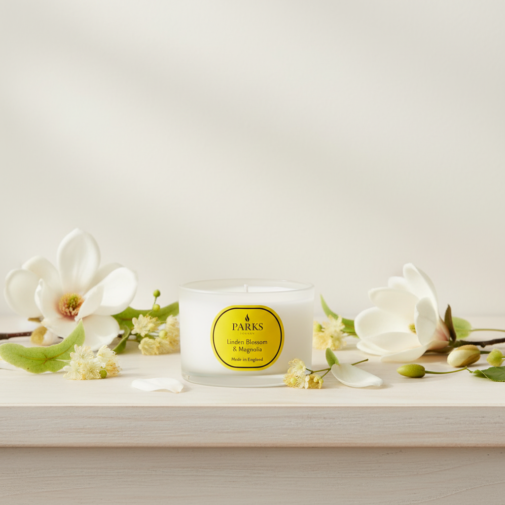 Linden Blossom & Magnolia Travel Candle