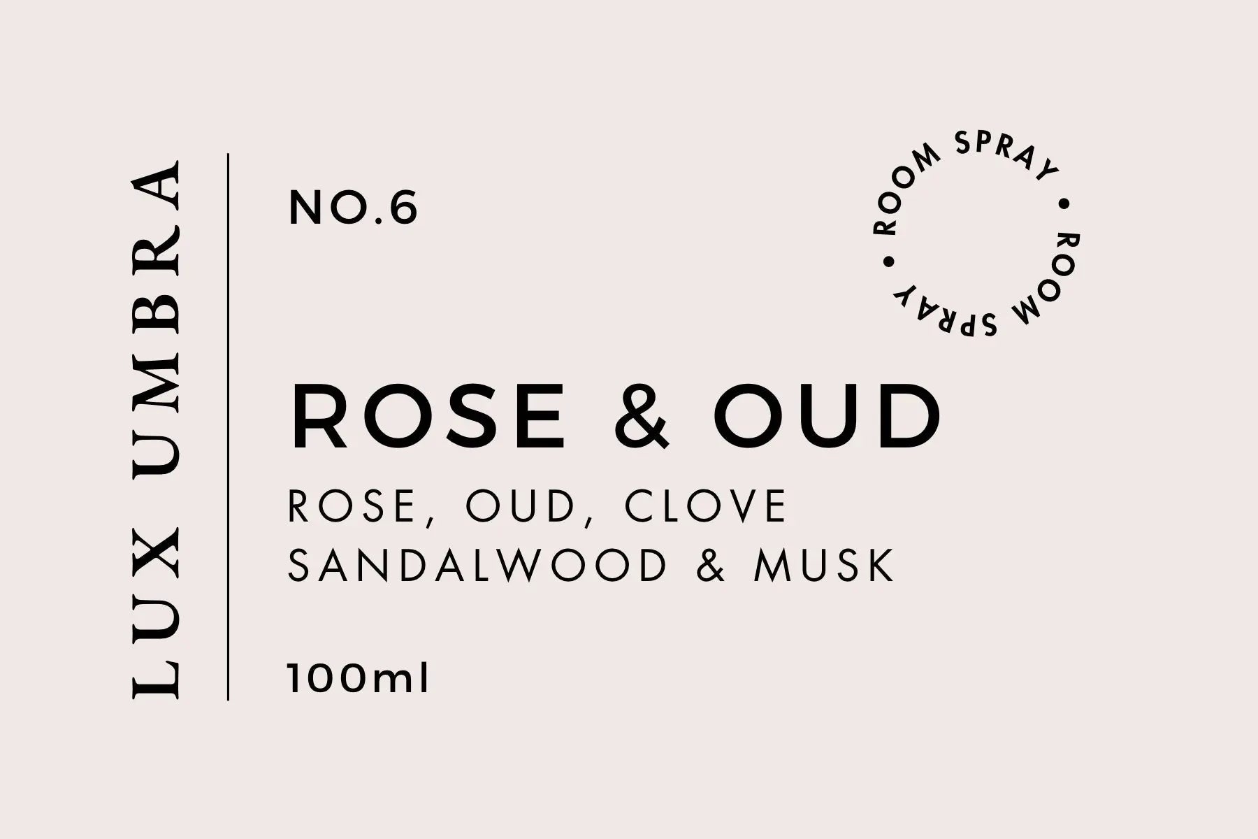 • ROSE & OUD • velvety & exotic Lux Umbra