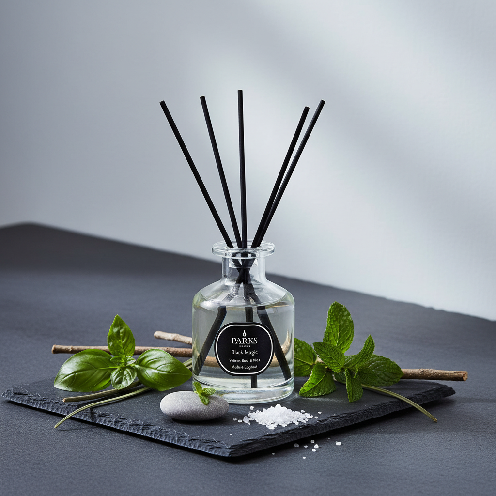 Vetiver, Basil & Mint Reed Diffuser — 100ml