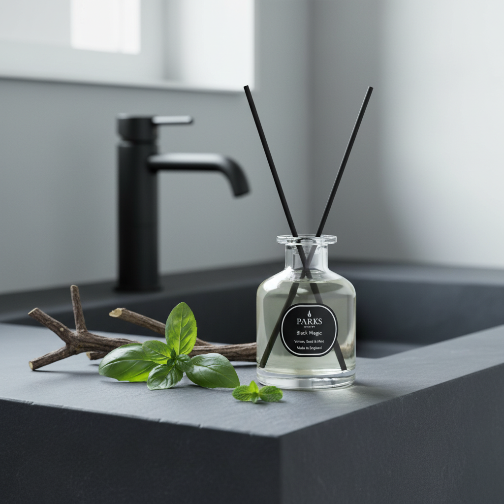 Vetiver, Basil & Mint Reed Diffuser — 100ml