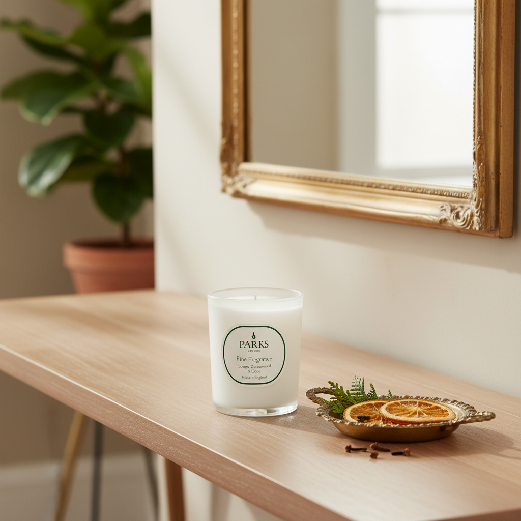 Orange, Cedarwood & Clove Candle — 180g