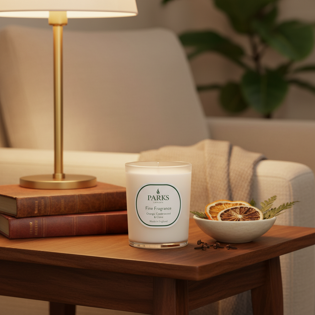 Orange, Cedarwood & Clove Candle — 180g