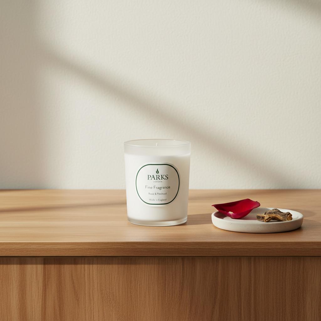 Rose & Patchouli Candle — 180g