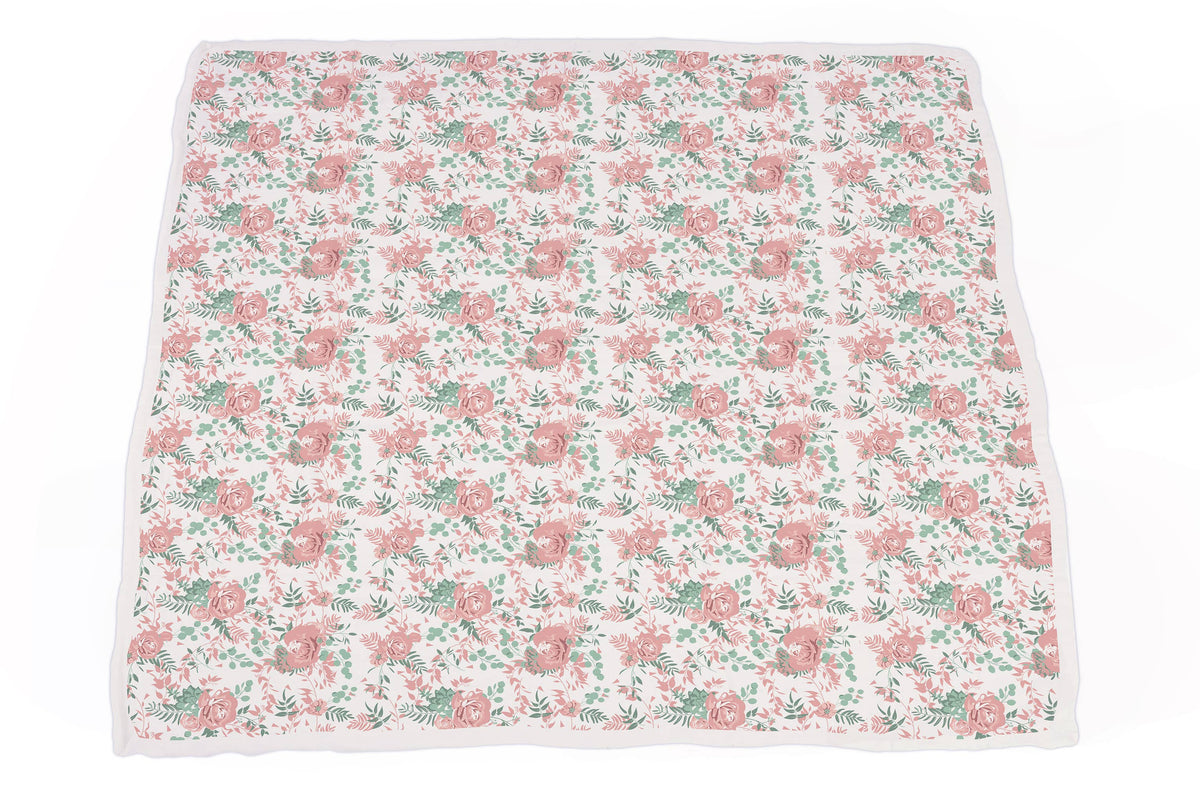 Desert Rose & Jade Polka Dot Newcastle Blanket