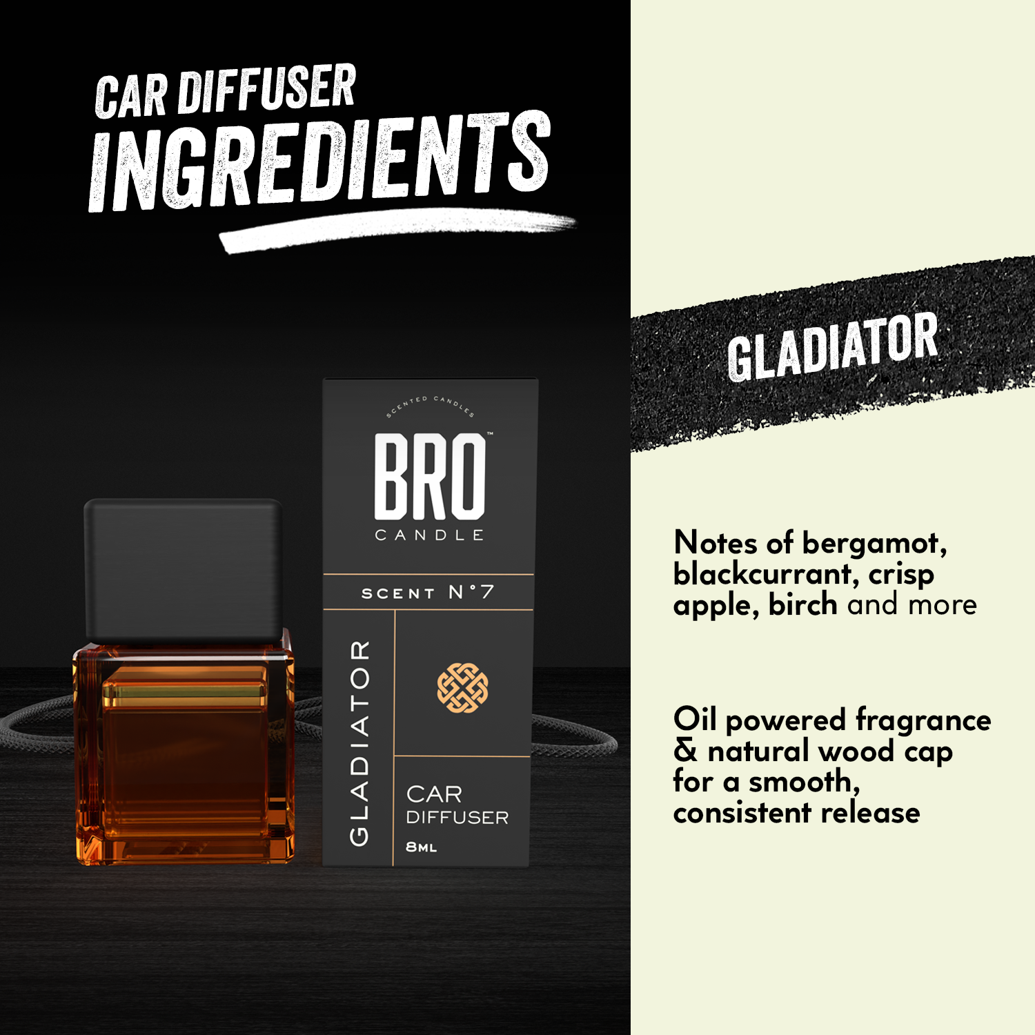 Gladiator Car Diffuser Pack