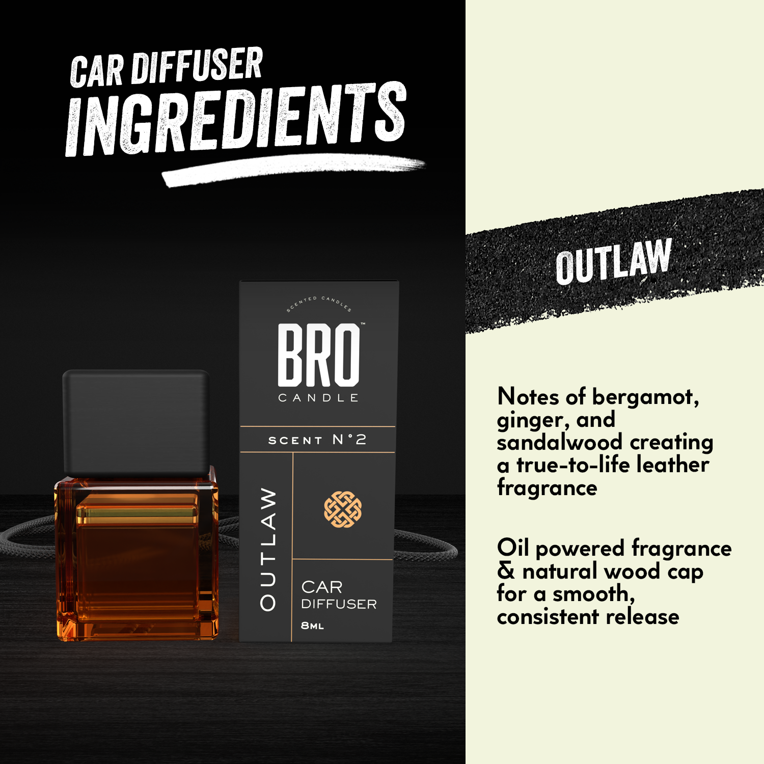 Outlaw Car Diffuser Pack