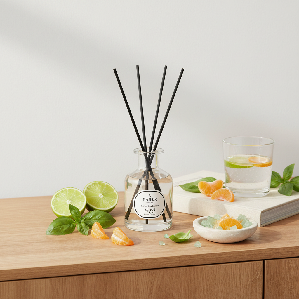 No. 10 - Lime, Basil and Mandarin Reed Diffuser — 100ml