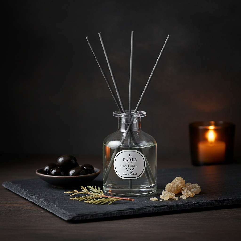 No. 5 - Black Olive & Frankincense Reed Diffuser — 100ml