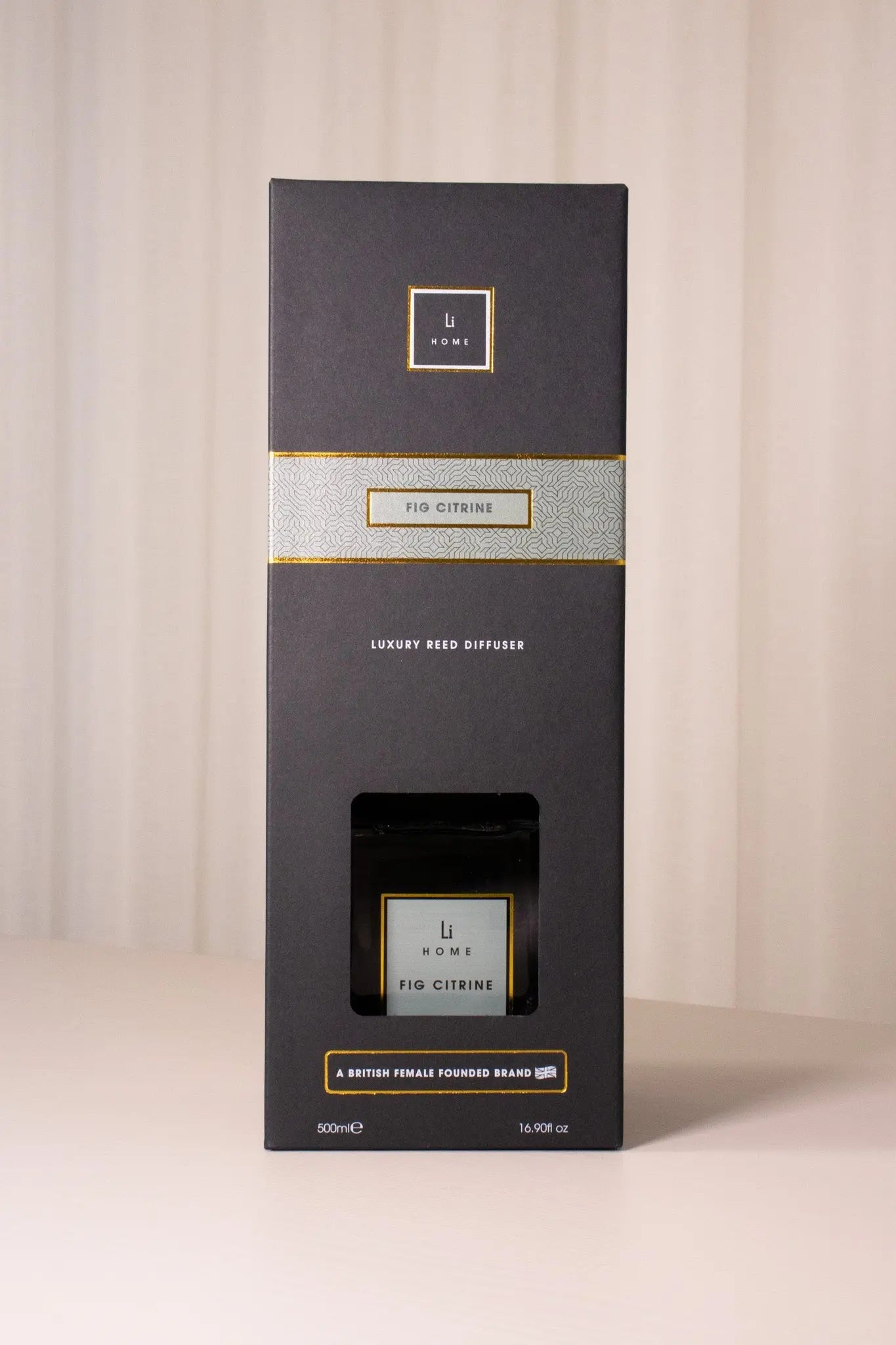 Luxury Square Diffuser - Fig Citrine Lifestyle Home Collection