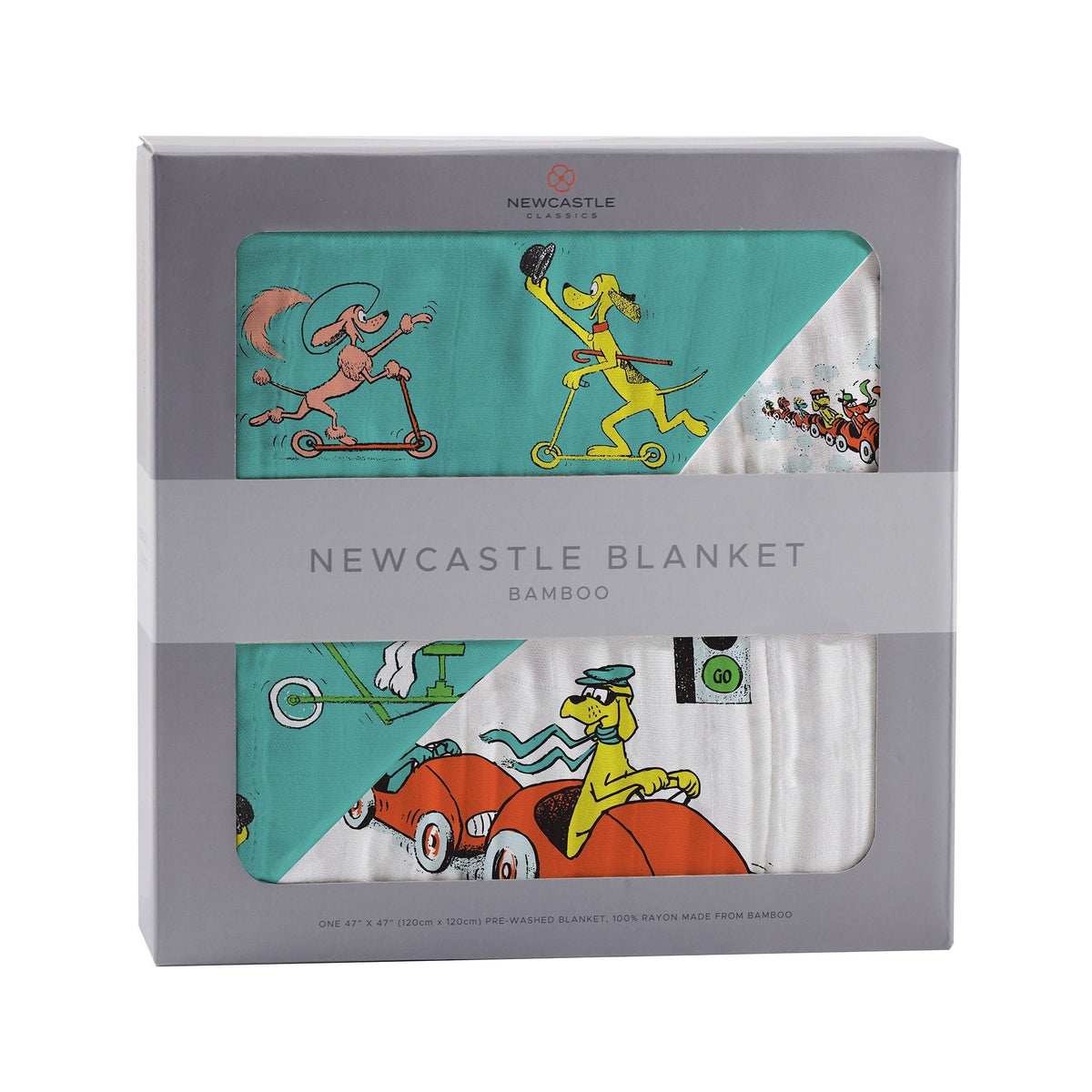 Go, Dog. Go! Newcastle Blanket