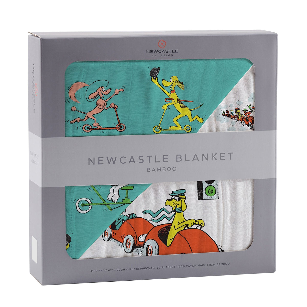 Go, Dog. Go! Newcastle Blanket