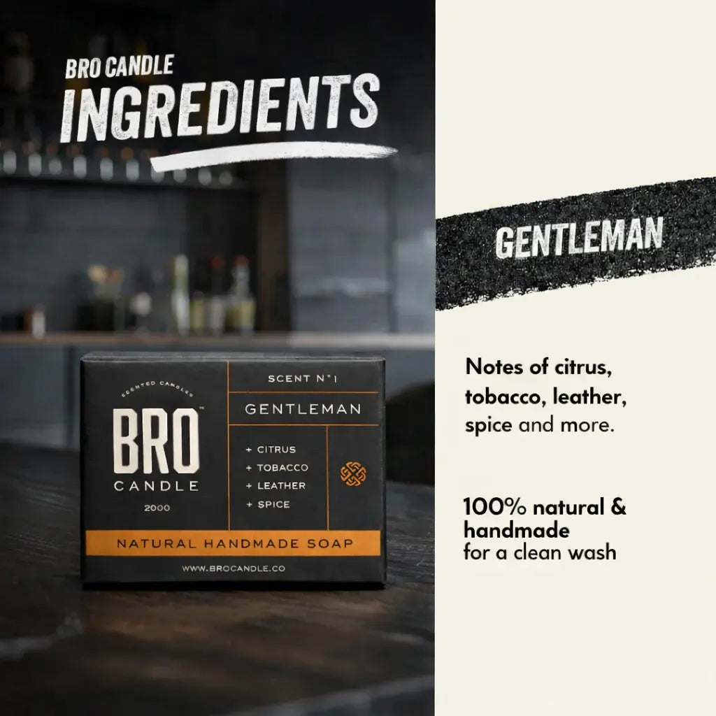 The Gentleman Soap Bro Candle