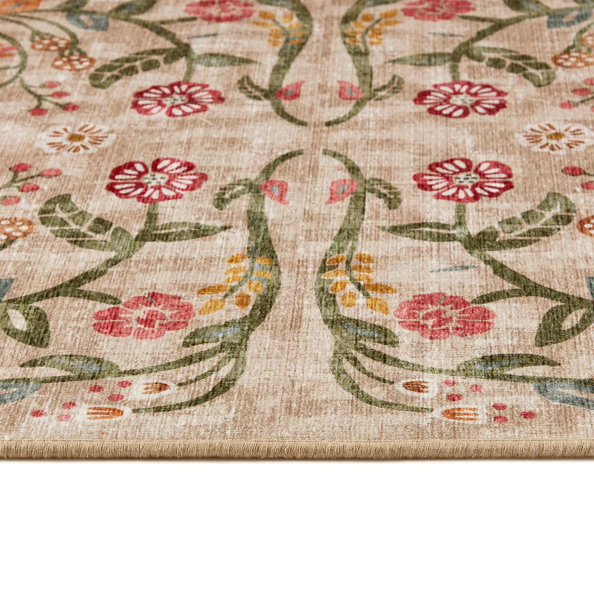 Eco-Washable Heritage Garden Rug