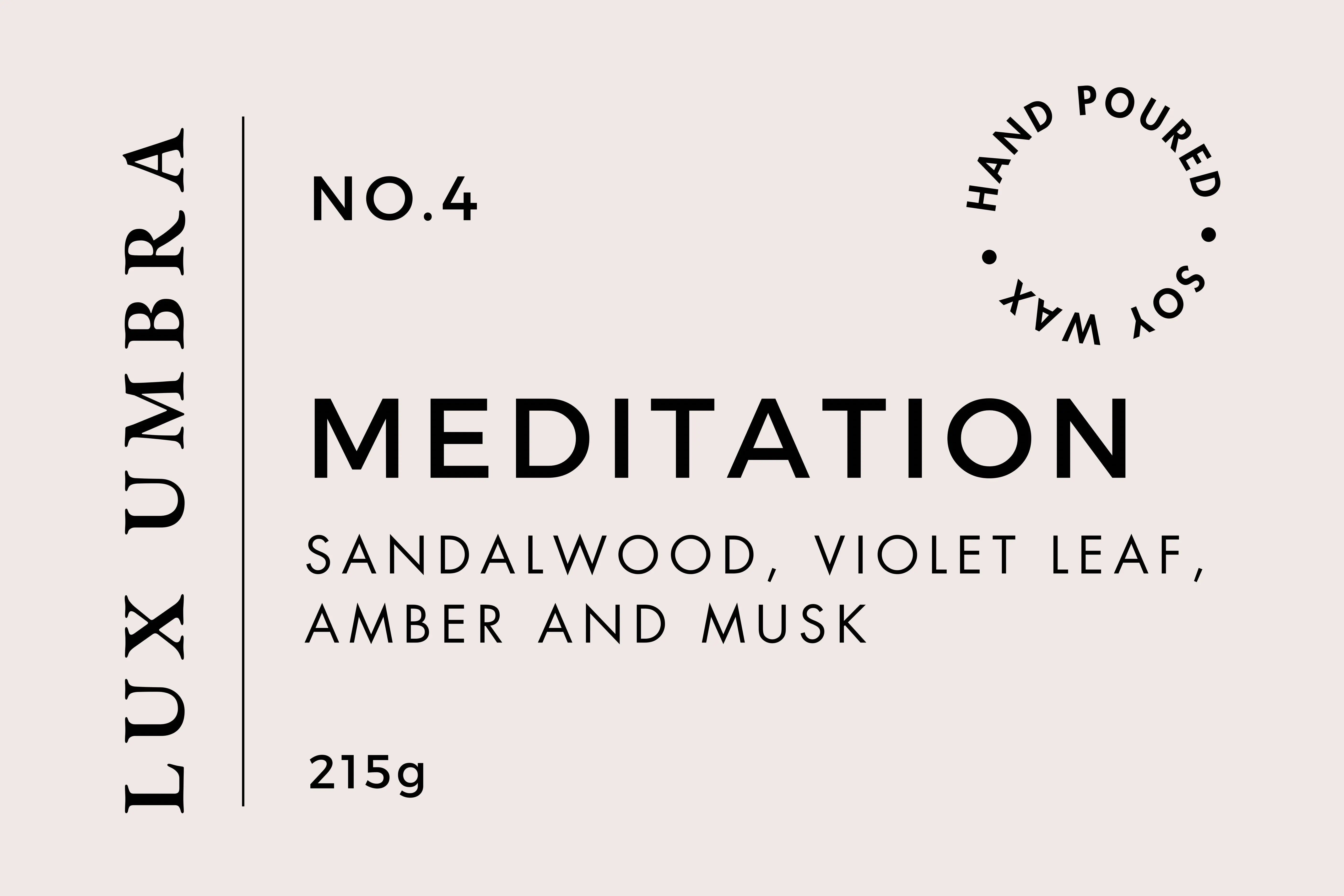 • MEDITATION • calming & soothing Lux Umbra