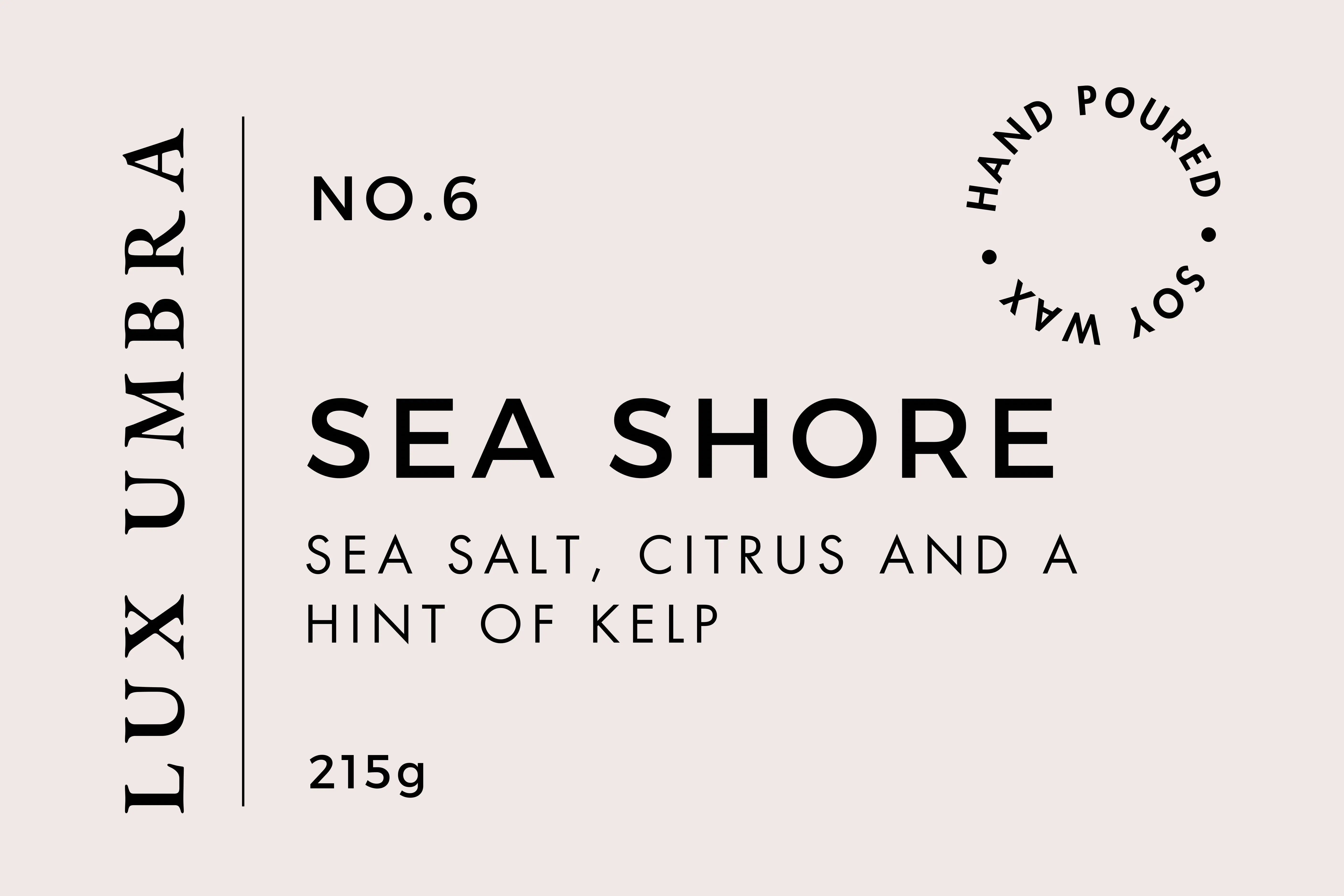 • SEA SHORE • oceanic & fresh Lux Umbra