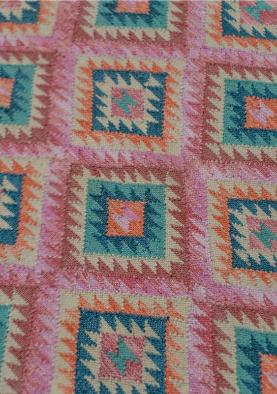 Tara Recycled Yarn Kilim Rug