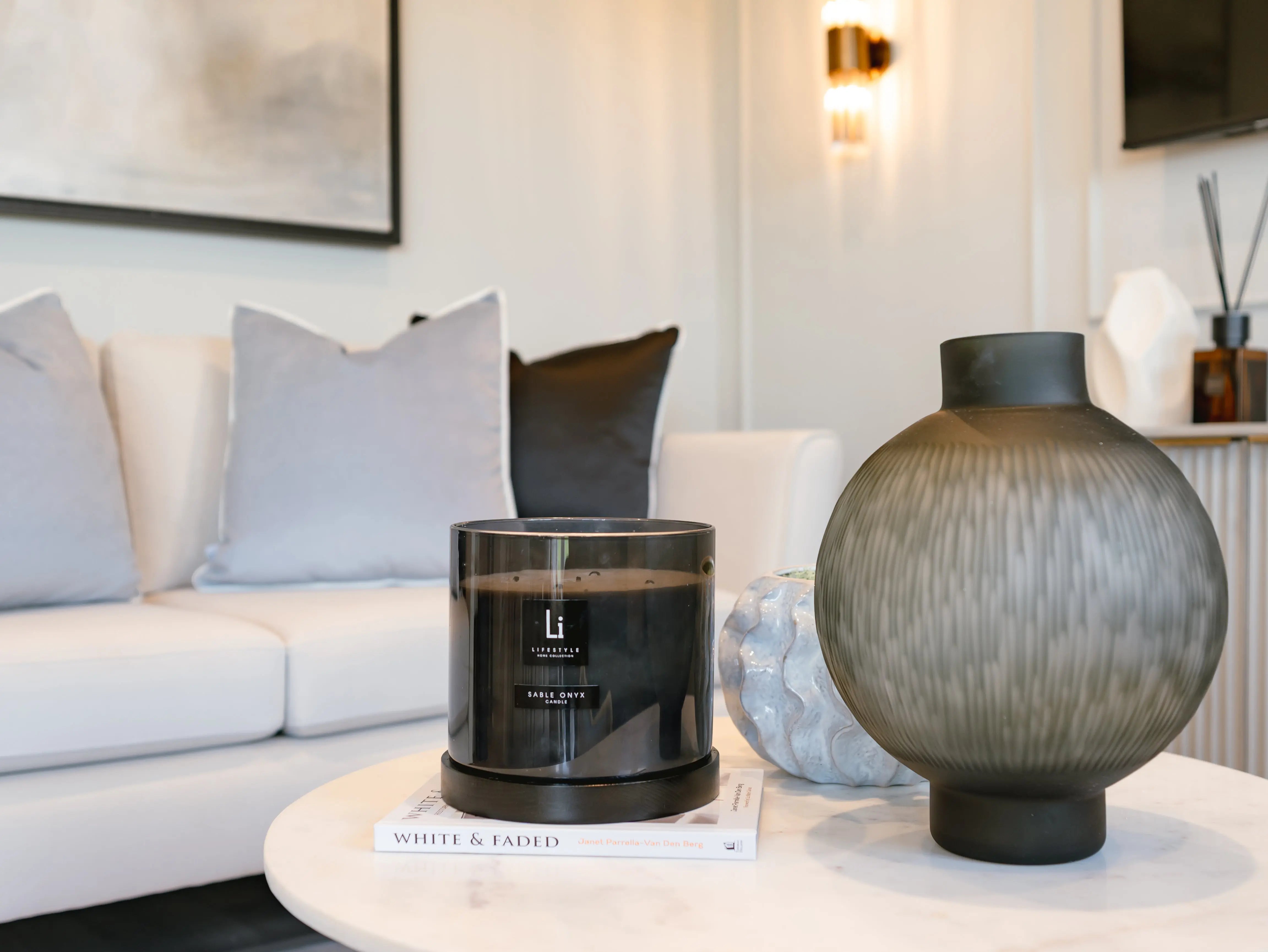 Luxury XXL Candle - Sable Onyx (5kg) Lifestyle Home Collection