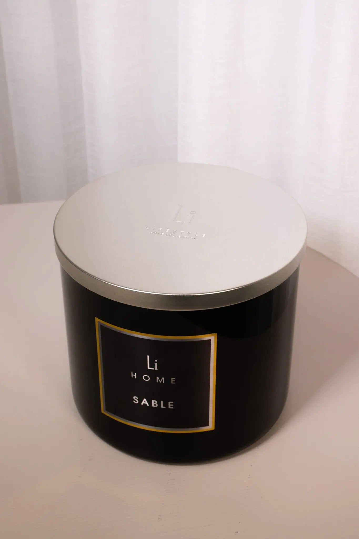 Sable - 3 Wick Luxury Candle 1kg Lifestyle Home Collection
