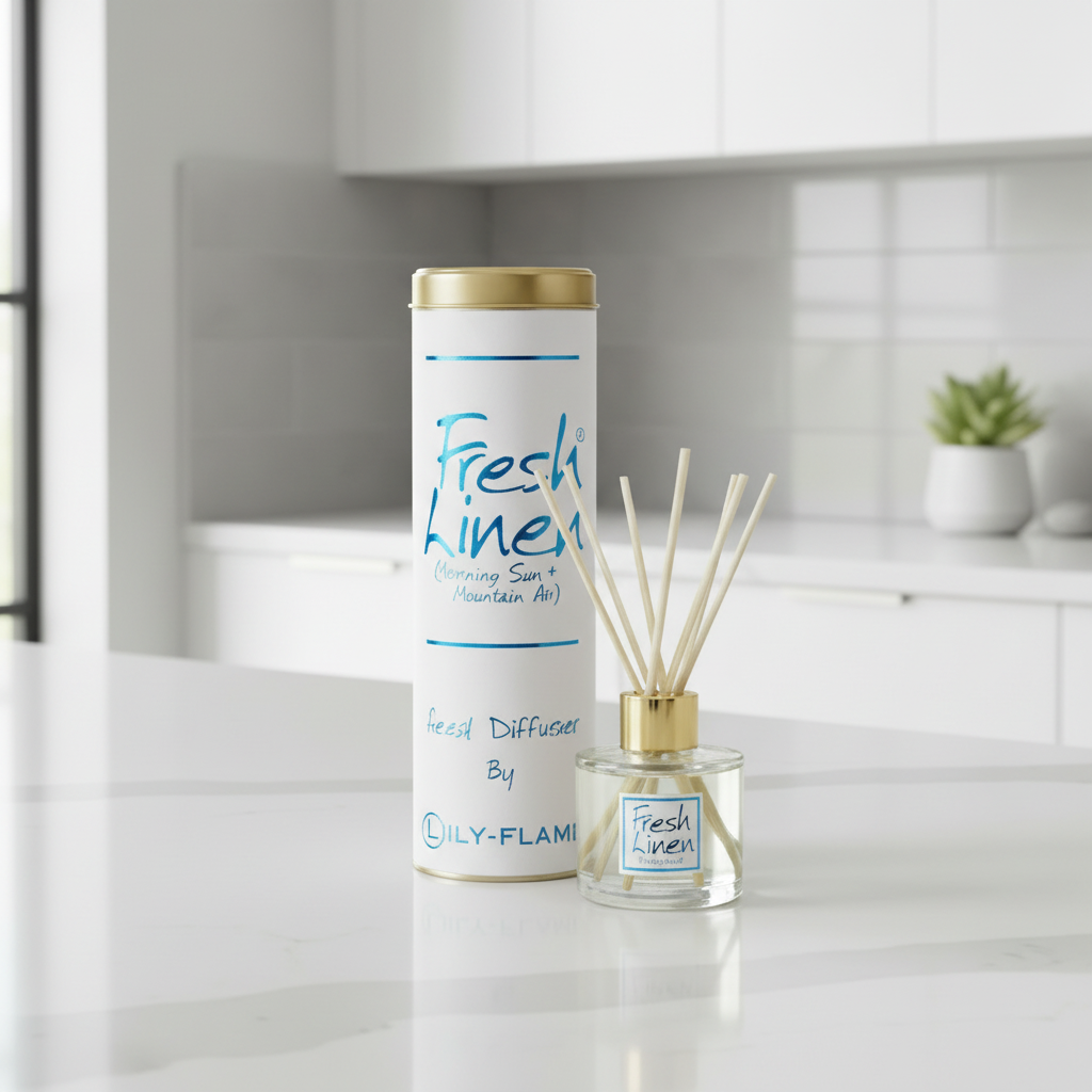Fresh Linen Reed Diffuser 100ml
