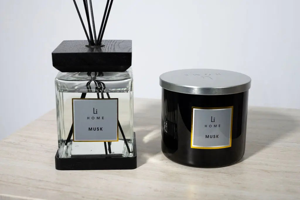 Musk - 3 Wick Luxury Candle 1kg Lifestyle Home Collection
