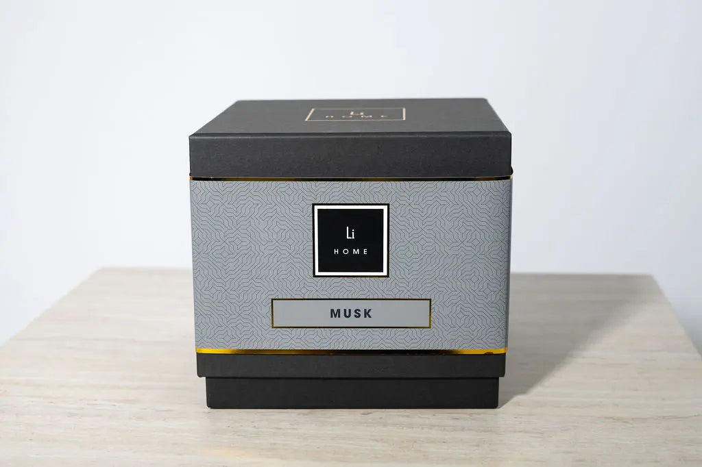 Musk - 3 Wick Luxury Candle 1kg Lifestyle Home Collection