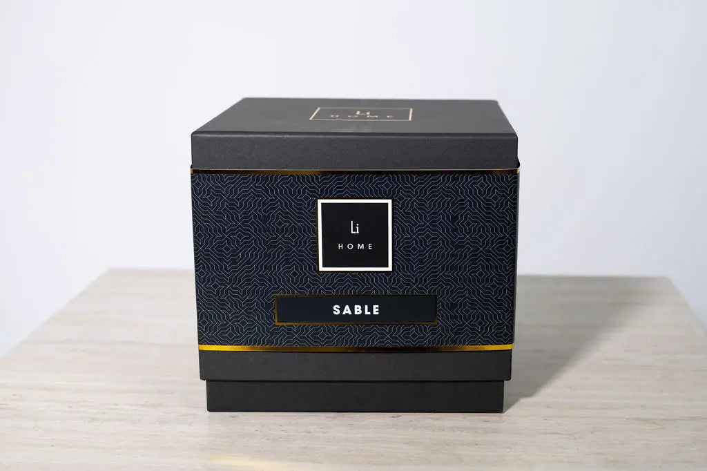 Sable - 3 Wick Luxury Candle 1kg Lifestyle Home Collection