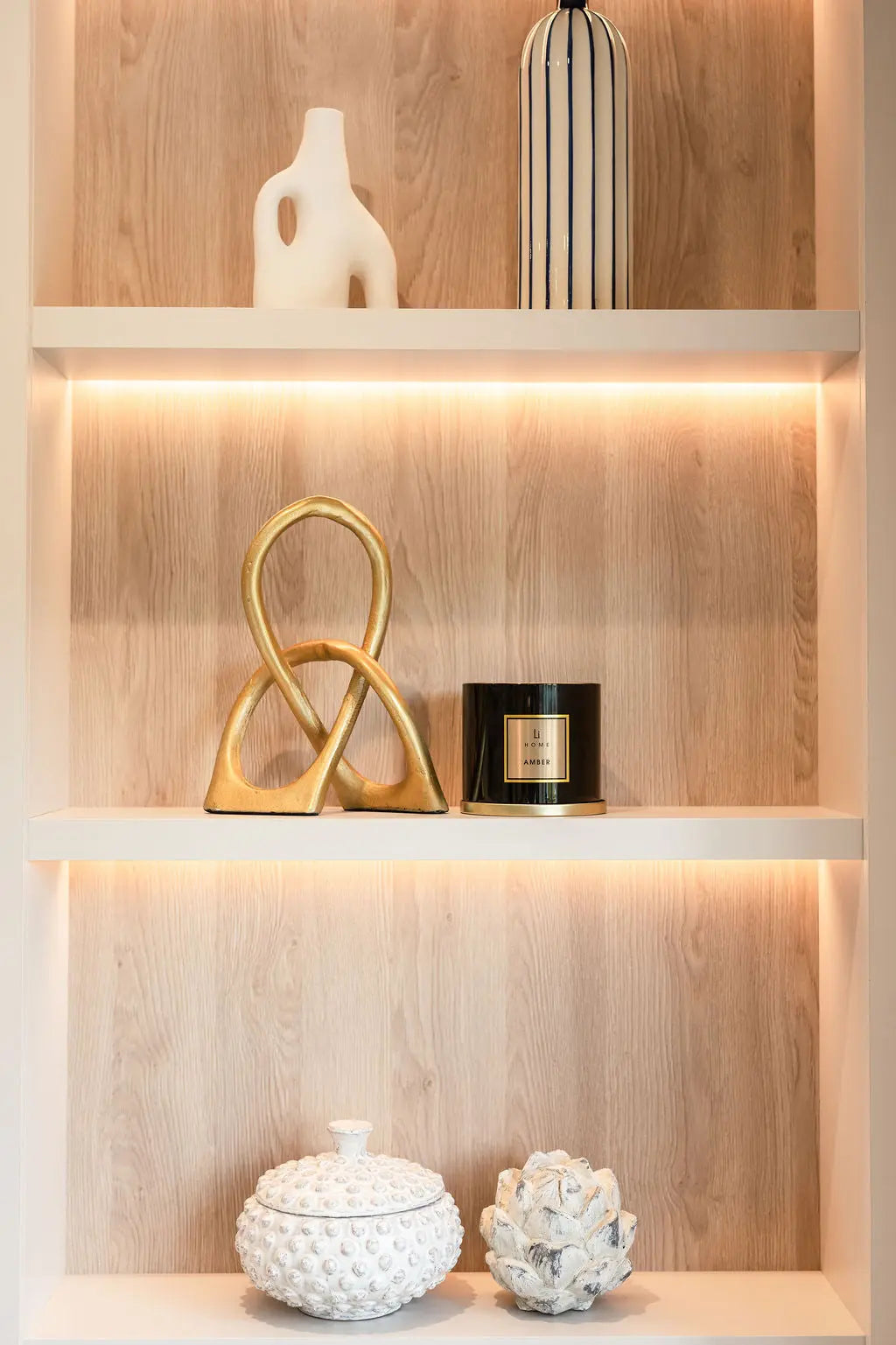Amber - 3 Wick Luxury Candle 1kg Lifestyle Home Collection