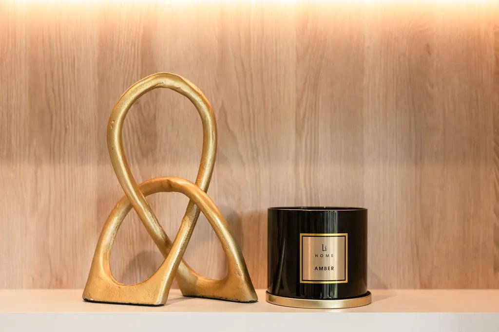 Amber - 3 Wick Luxury Candle 1kg Lifestyle Home Collection