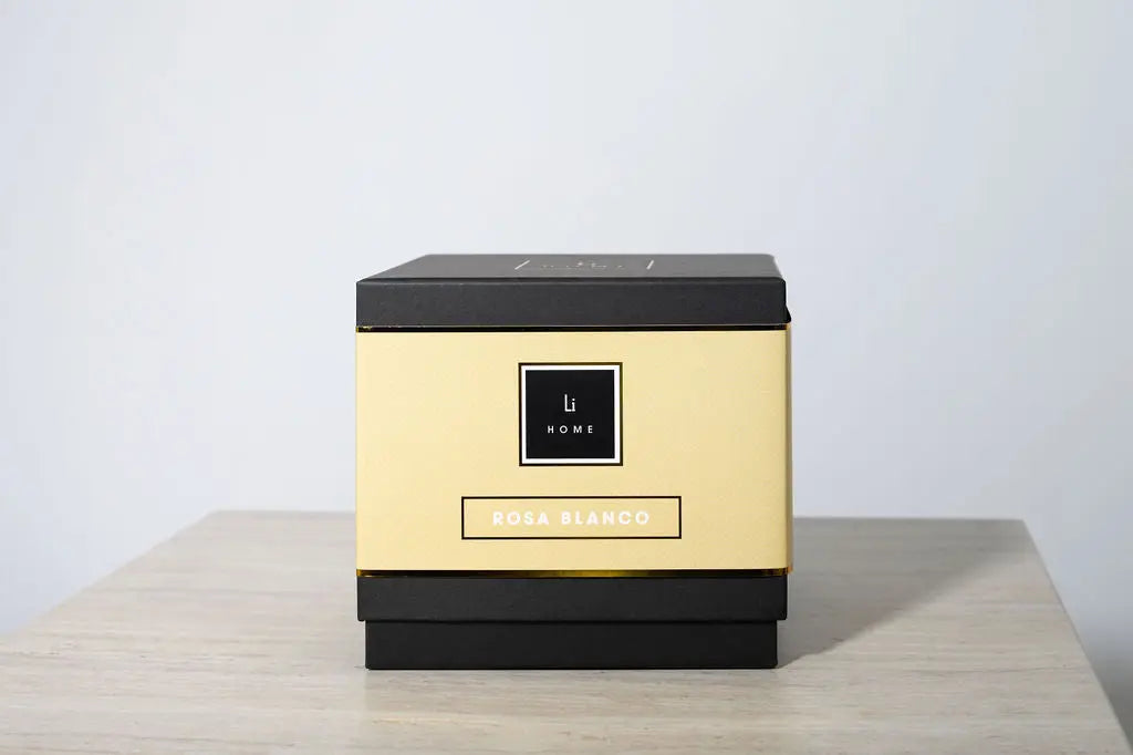 Rosa Blanco - 3 Wick Luxury Candle 1kg Lifestyle Home Collection